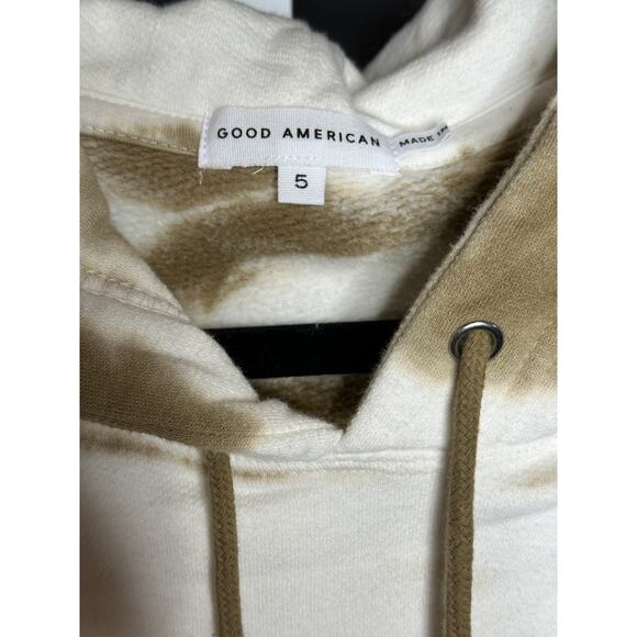 Good American Cropped and Cool Tie Dye Hoodie 5‎ (2XL) - Picture 5 of 7